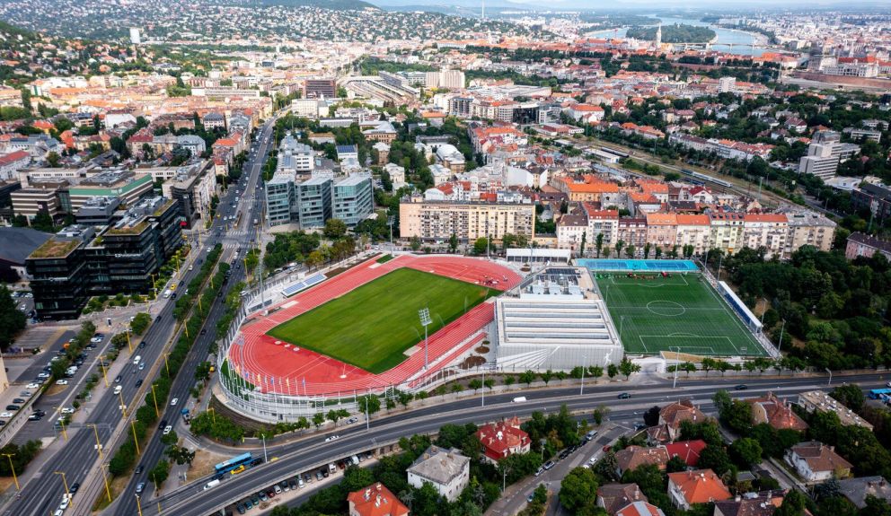 A legmodernebb pályákkal épült meg Budapest új sportkomplexuma