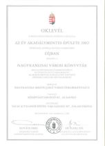 2002 Az Év Akadálymentes Épülete - Nagykanizsa Városi Könyvtár