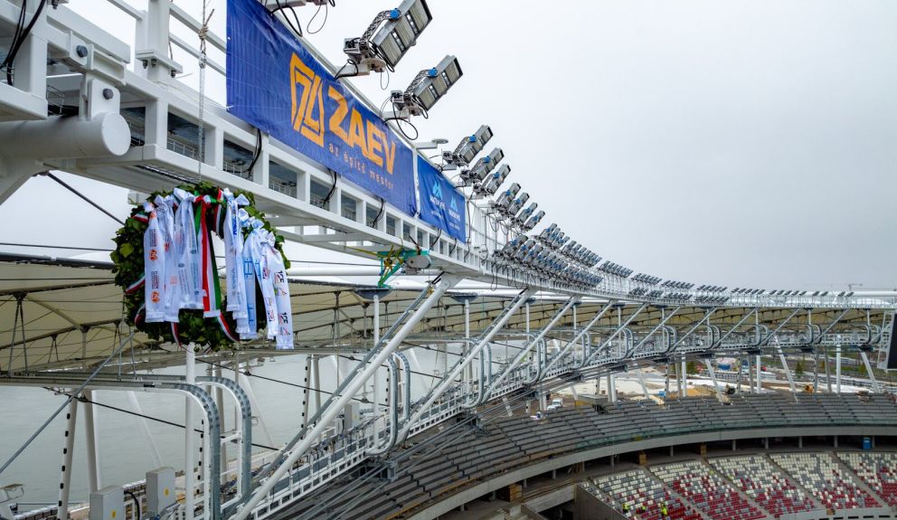 Elérte legmagasabb pontját a Budapest látképét is gazdagító építési projekt