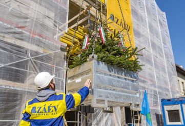 Már a bokrétaavatónál tart a nagyszabású egyházi beruházás Zalaegerszegen