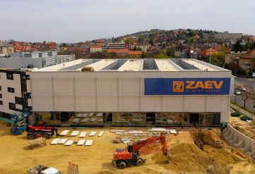 Videón Budapest legnagyobb kampuszfejlesztésének kivitelezése