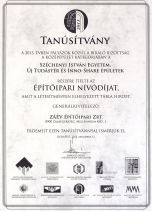 2013 Építőipari Nívódíj - Széchenyi István Egyetem