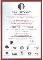 Építőipari Nívódíj - Szekszárdi Tudásközpont - 2025.